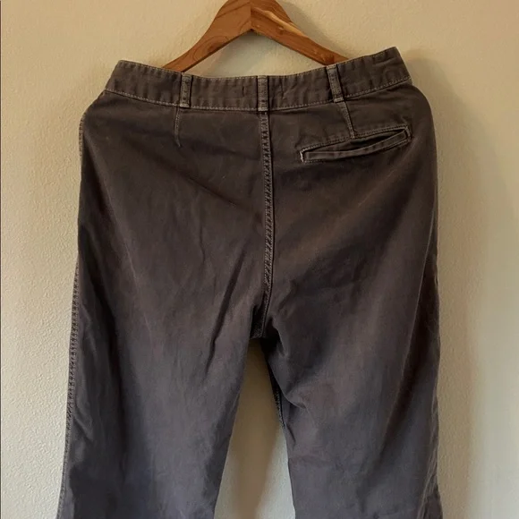👖Zara Chino Gray Wide Leg Fit Pants - Comfortable and Cozy - Size 4 - Picture 10 of 12